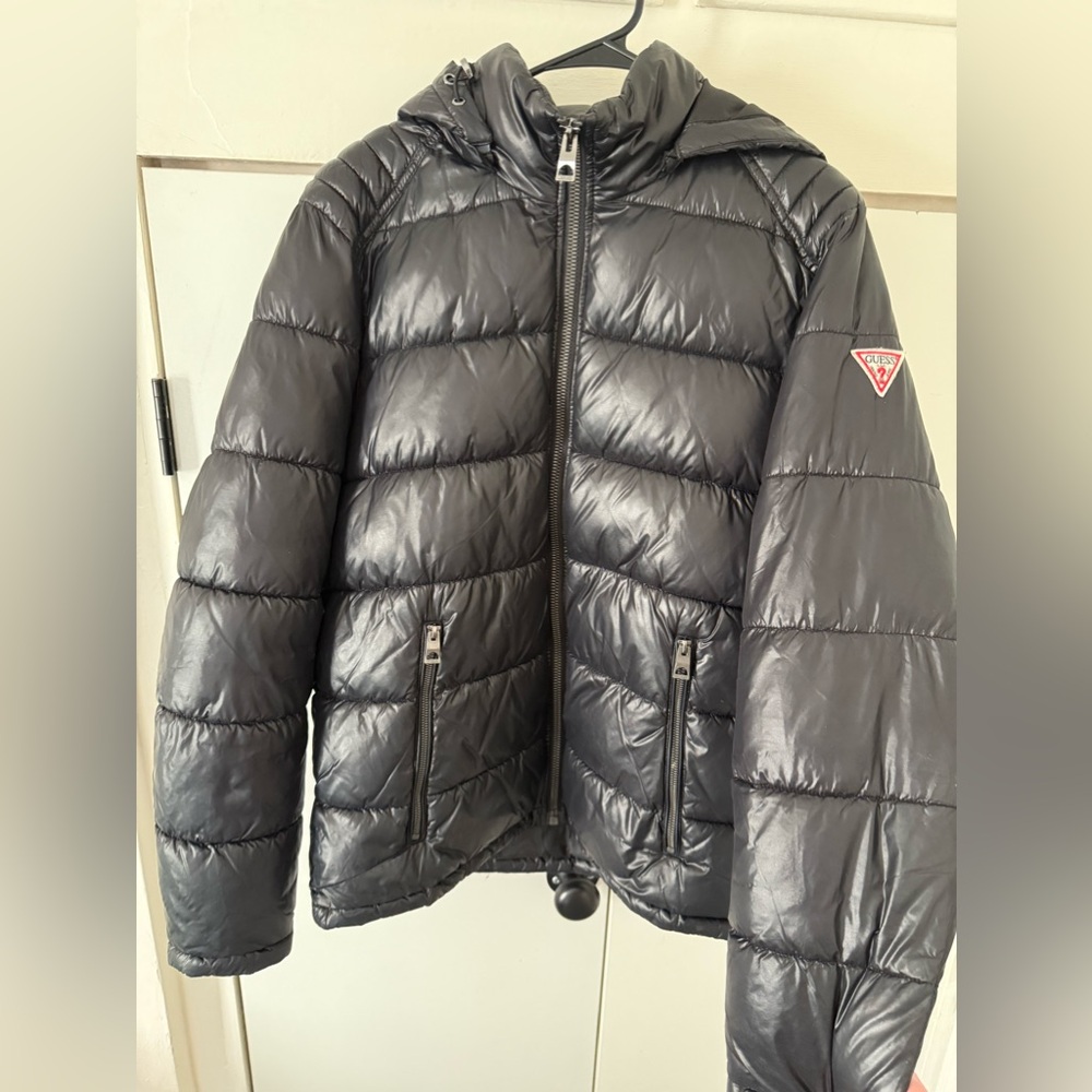 Guess Black Puffer Jacket